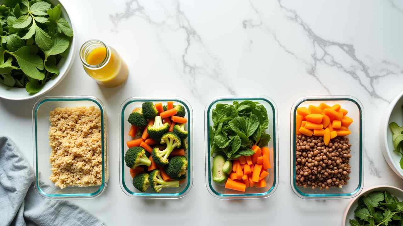 🥗 A Beginner's Guide to Vegetarian Meal Prep (Easy & Healthy!)