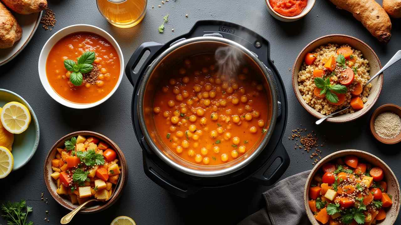 🍲 3 Easy Vegetarian Recipes for the Instant Pot (Fast & Flavorful!)