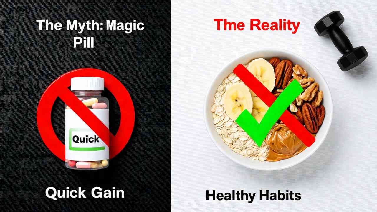 ⚠️ A Doctor's Warning on Weight Gain Pills (The Risks & Real Alternatives)