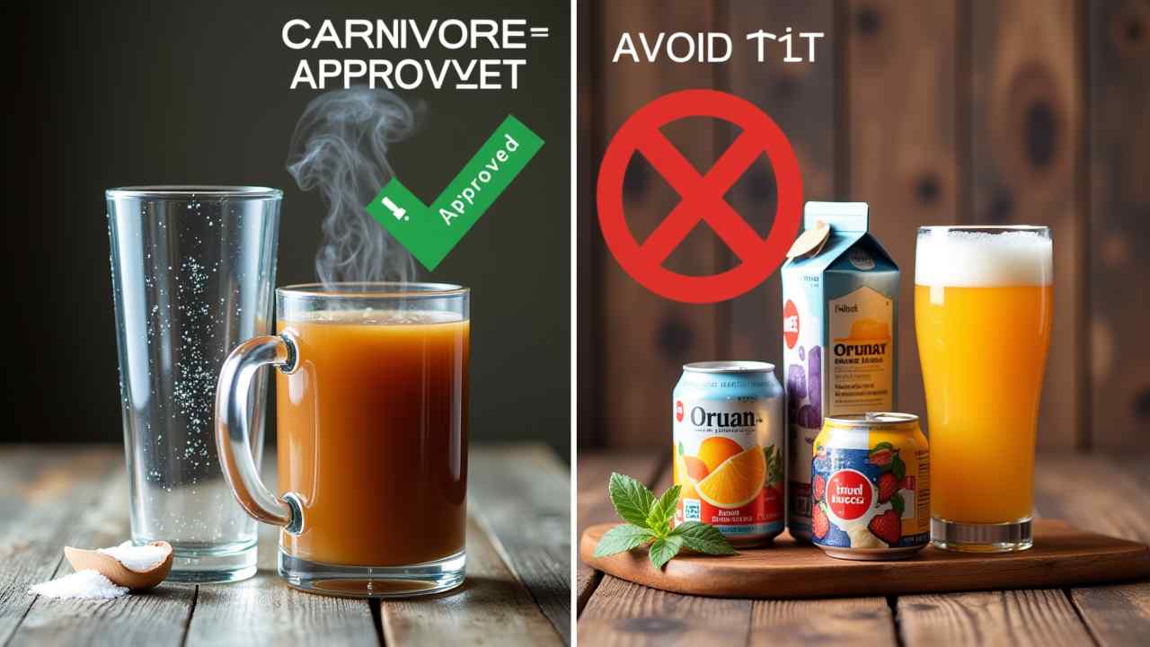 💧 What Can You Drink on the Carnivore Diet? A Simple Guide