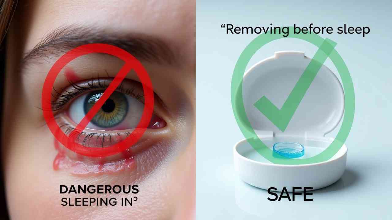 👁️ What Happens If You Sleep with Contacts? An Eye Doctor's Warning