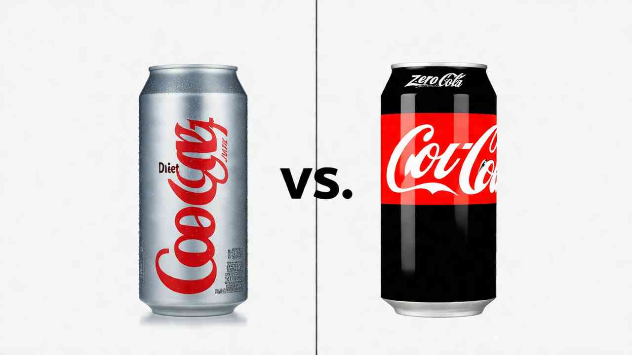🥤 Diet vs. Zero Sugar Soda: What's the Real Difference?
