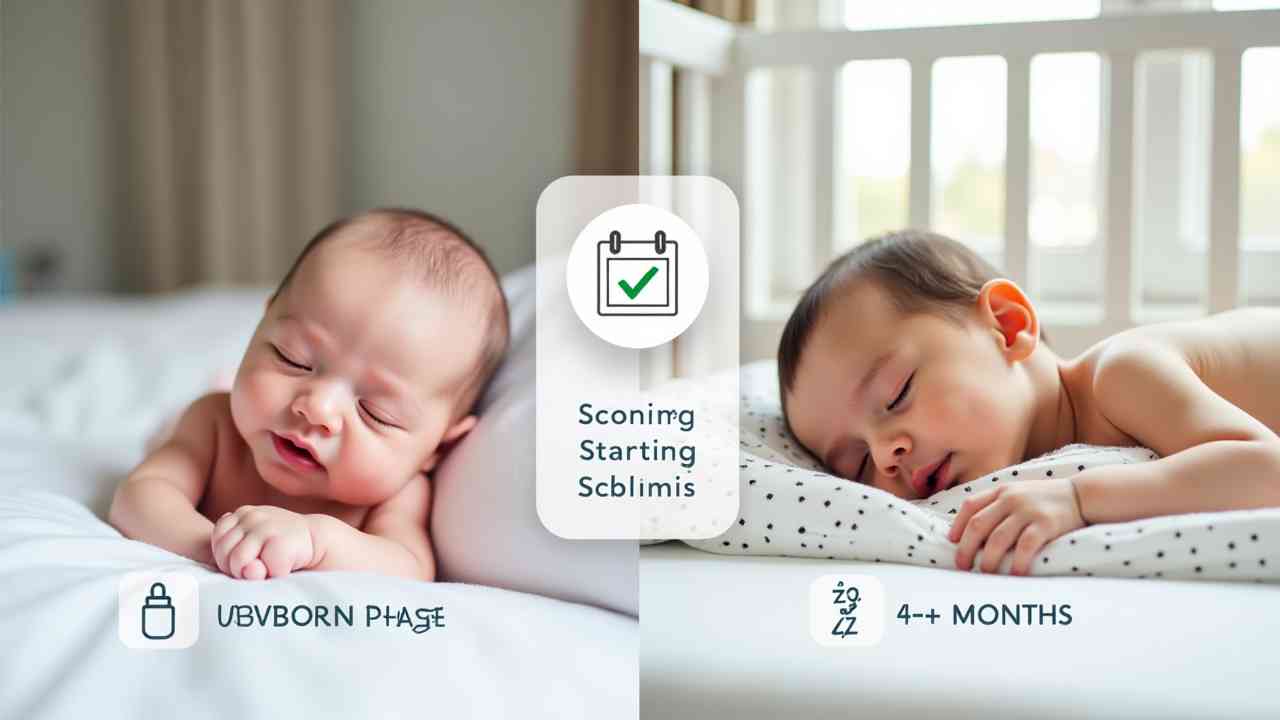 💤 When to Start Sleep Training? A Parent's Guide (The 4-6 Month Window)