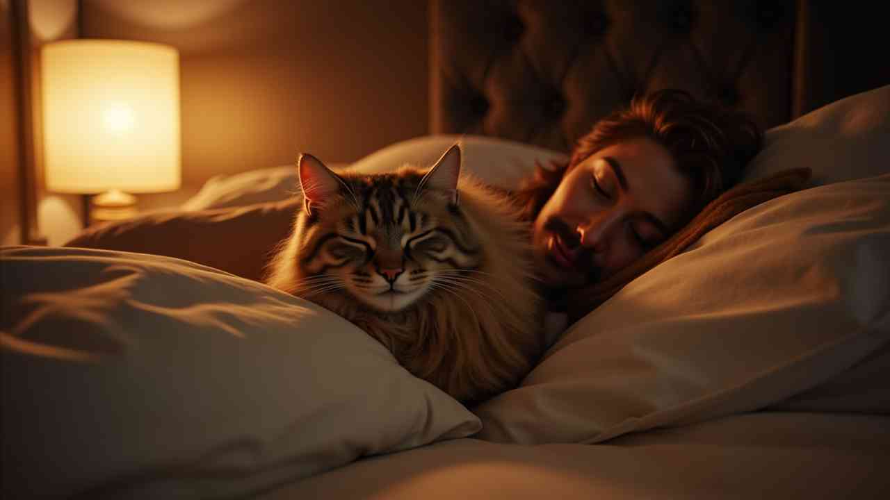 ๐พ Why Does My Cat Sleep on My Head? A Guide to This Cozy Habit